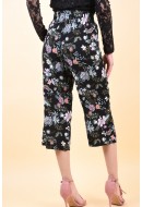 Pantaloni Dama Vero Moda Simply Easy Culotte Black/Isa